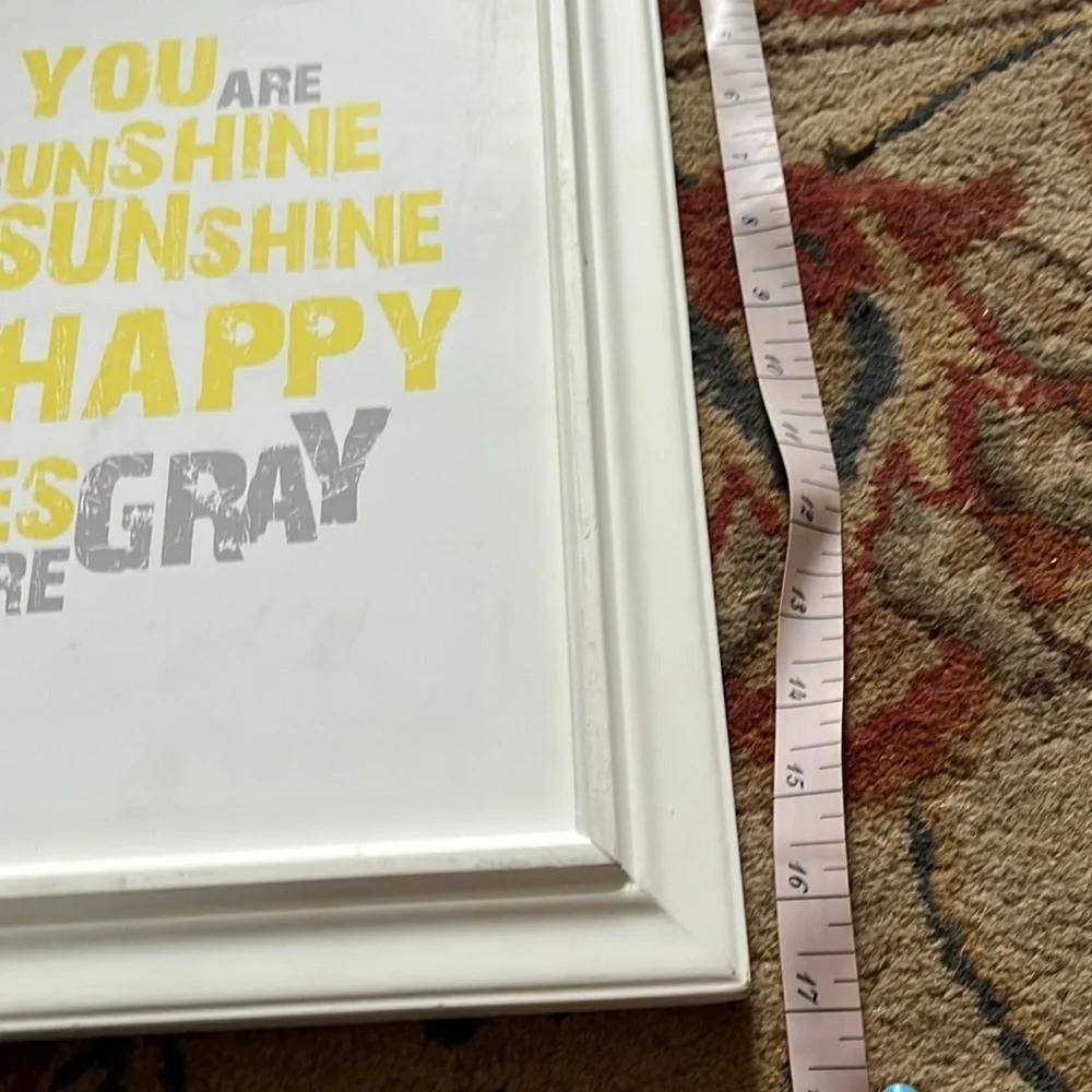 “You are my sunshine my only sunshine” 13x17 wall art